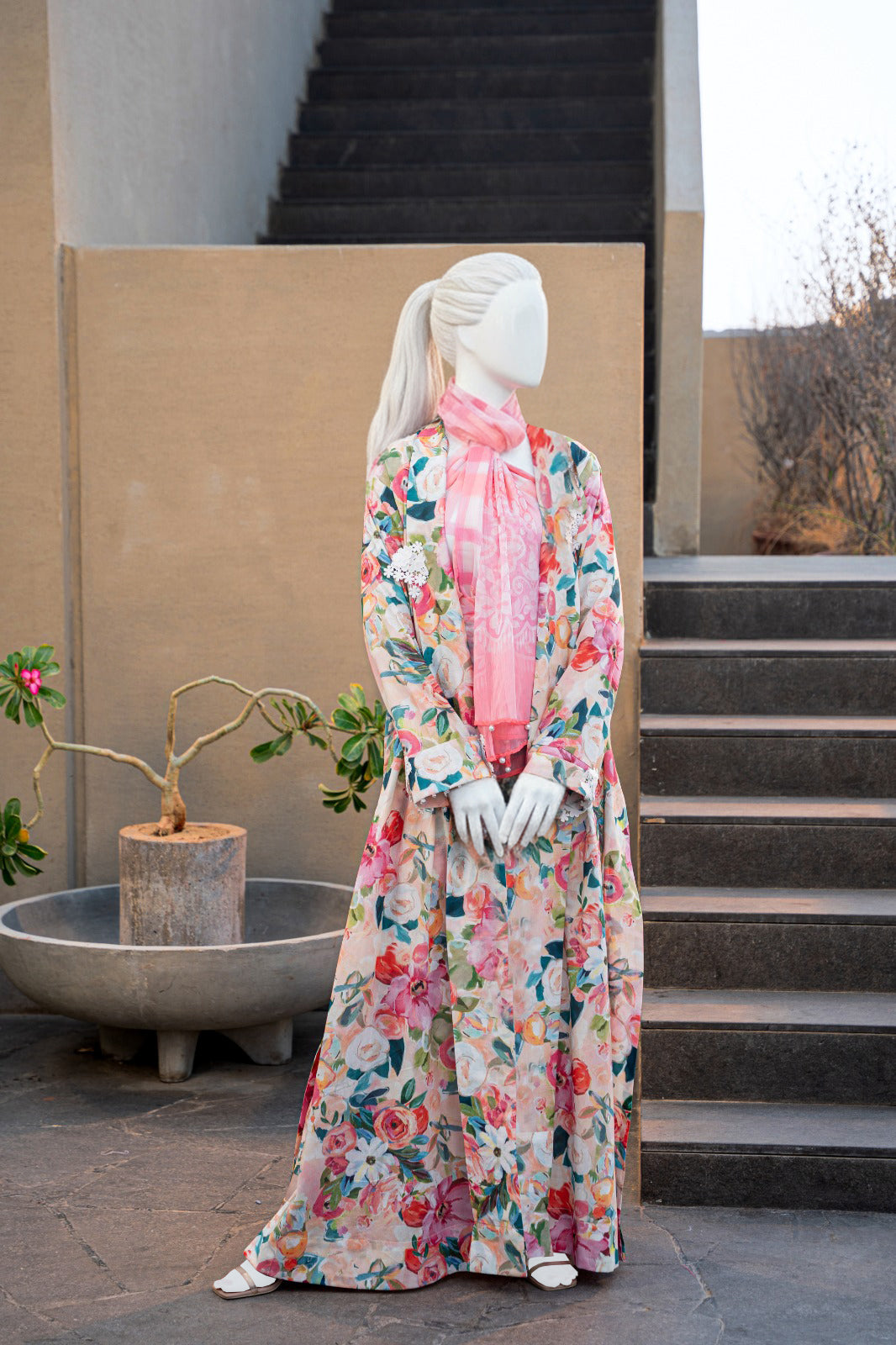 LALEE | 3PC Unstitched Suit