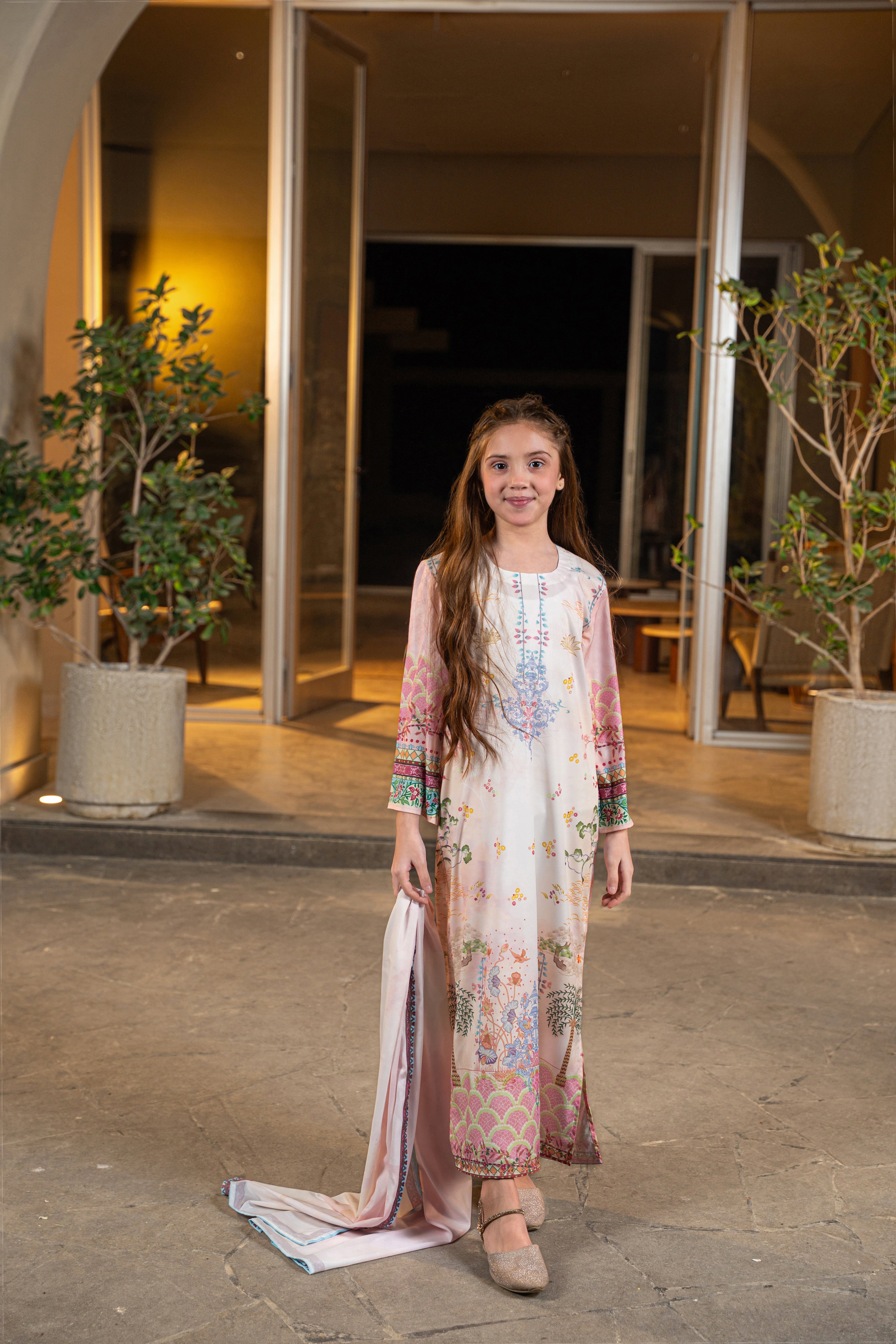 PEMBE-CICEK | Stitched Suit