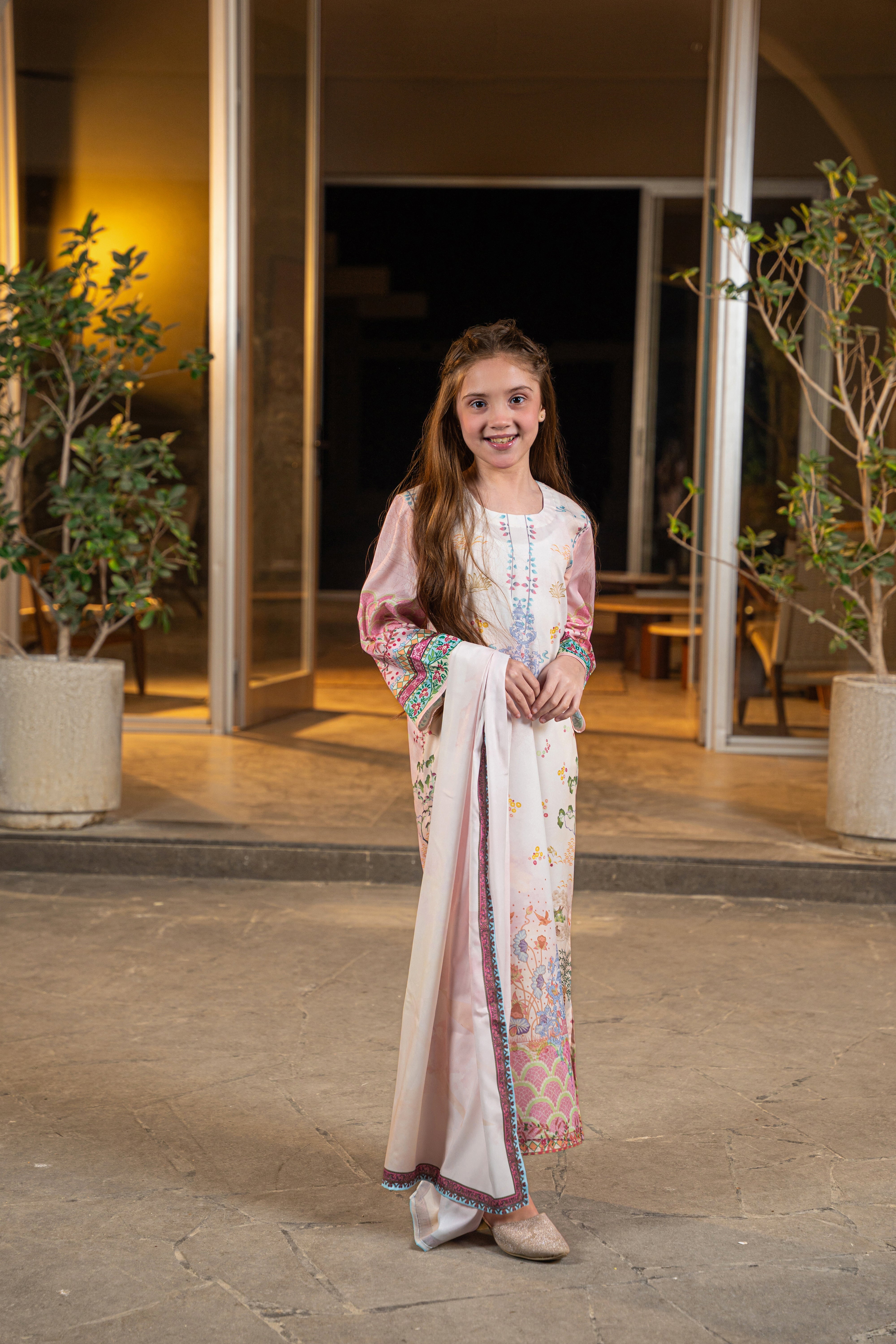 PEMBE-CICEK | Stitched Suit