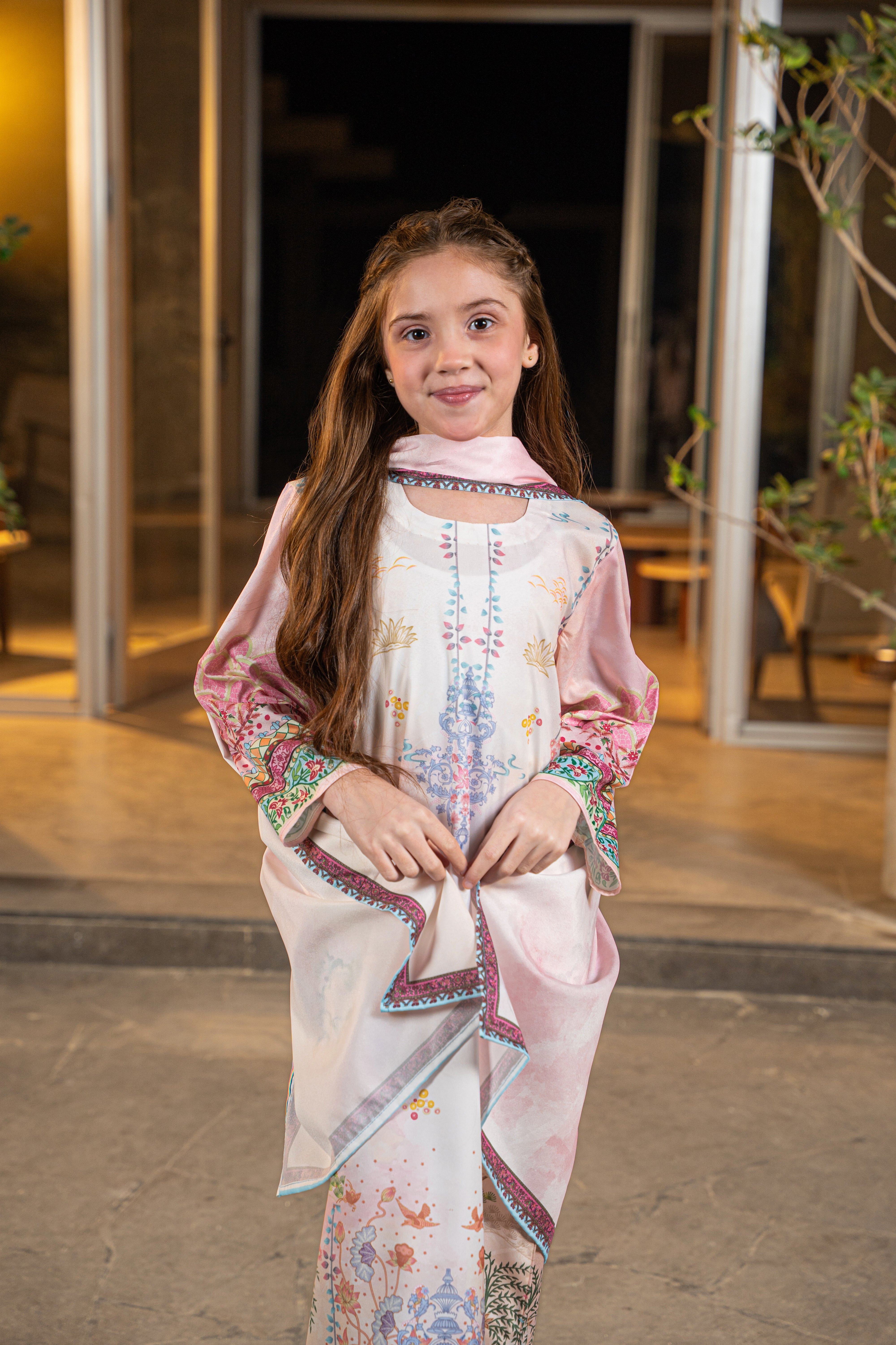 PEMBE-CICEK | Stitched Suit