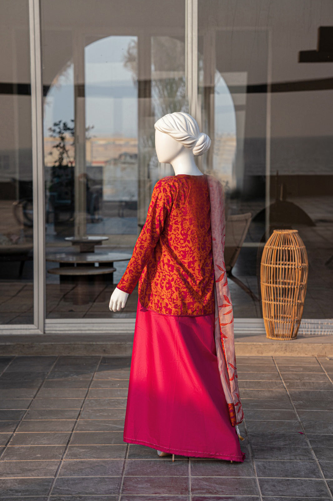 Floral Mix | 3PC Unstitched Suit
